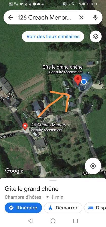 Le Gite "Le Grand Chene" Le Cloitre-Saint-Thegonnec Exterior photo